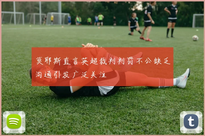 莫耶斯直言英超裁判判罚不公缺乏沟通引发广泛关注